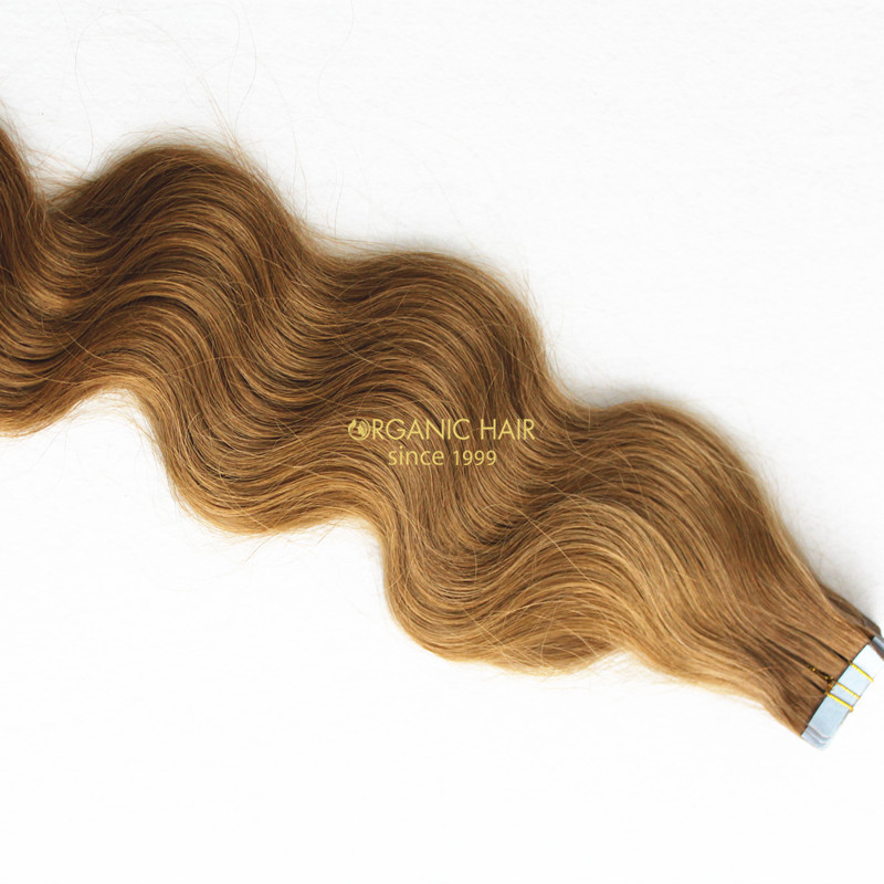 Wholesale 20 inch hair extensions tape in remy hair
